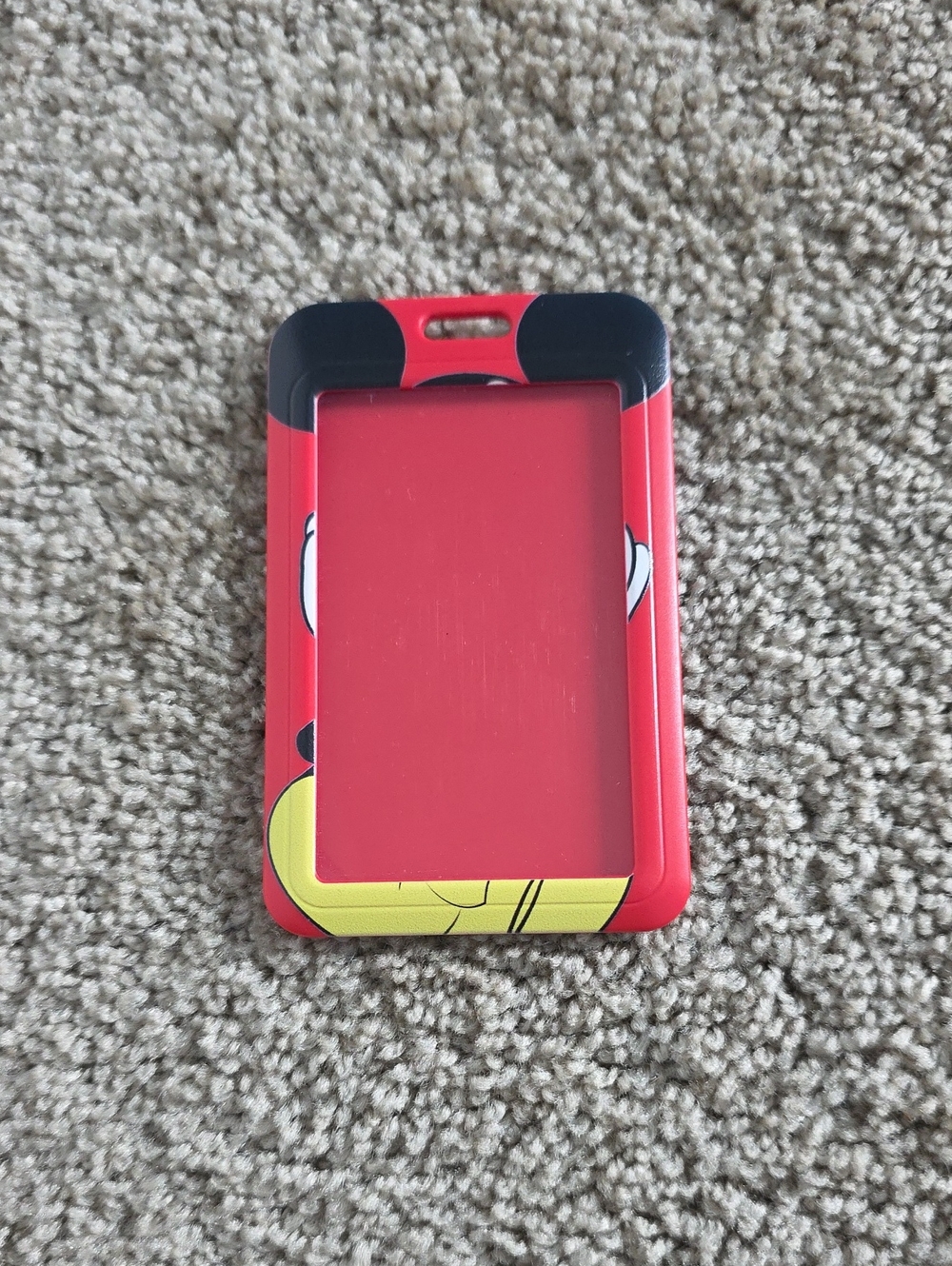 Red Character-Themed Phone Wallet/Card Holder